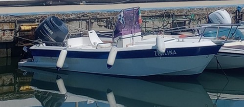 VENDO BARCA A MOTORE IN VETRORESINA